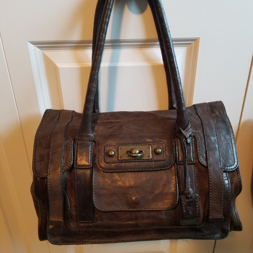 Frye Cameron Satchel - excellent condition, like new
